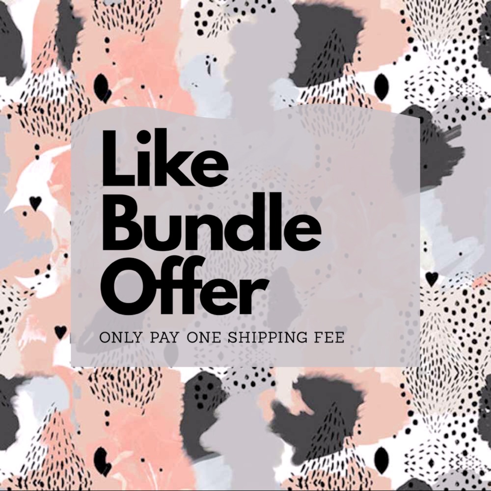 Bundles only pay for shipping once.